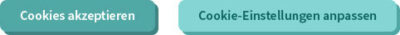 Die Option "Cookies akzeptieren" und "Cookie-Einstellungen anpassen