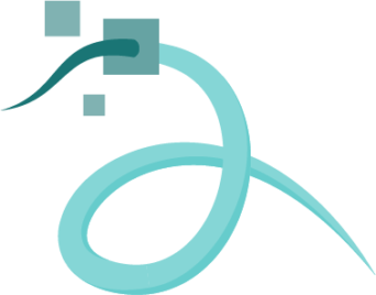 Ein Wurm dringt durch ein Quadrat.