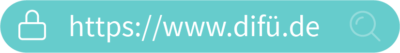 https:// www.difue.de ist in der Suchleiste zu sehen