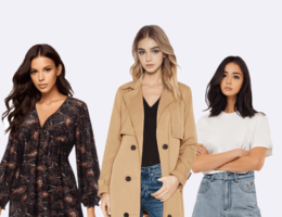 Drei weibliche Models, die durch KI generiert wurden.