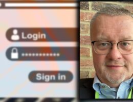 Alexander Koch weiß, wie eine passwortfreie Zukunft aussehen kann. Bild: Pixabay / A. Koch, Montage: difue.de