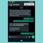 Beispiel eines digitalen Enkeltricks
