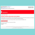 Beispiel einer Phishing-Mail
